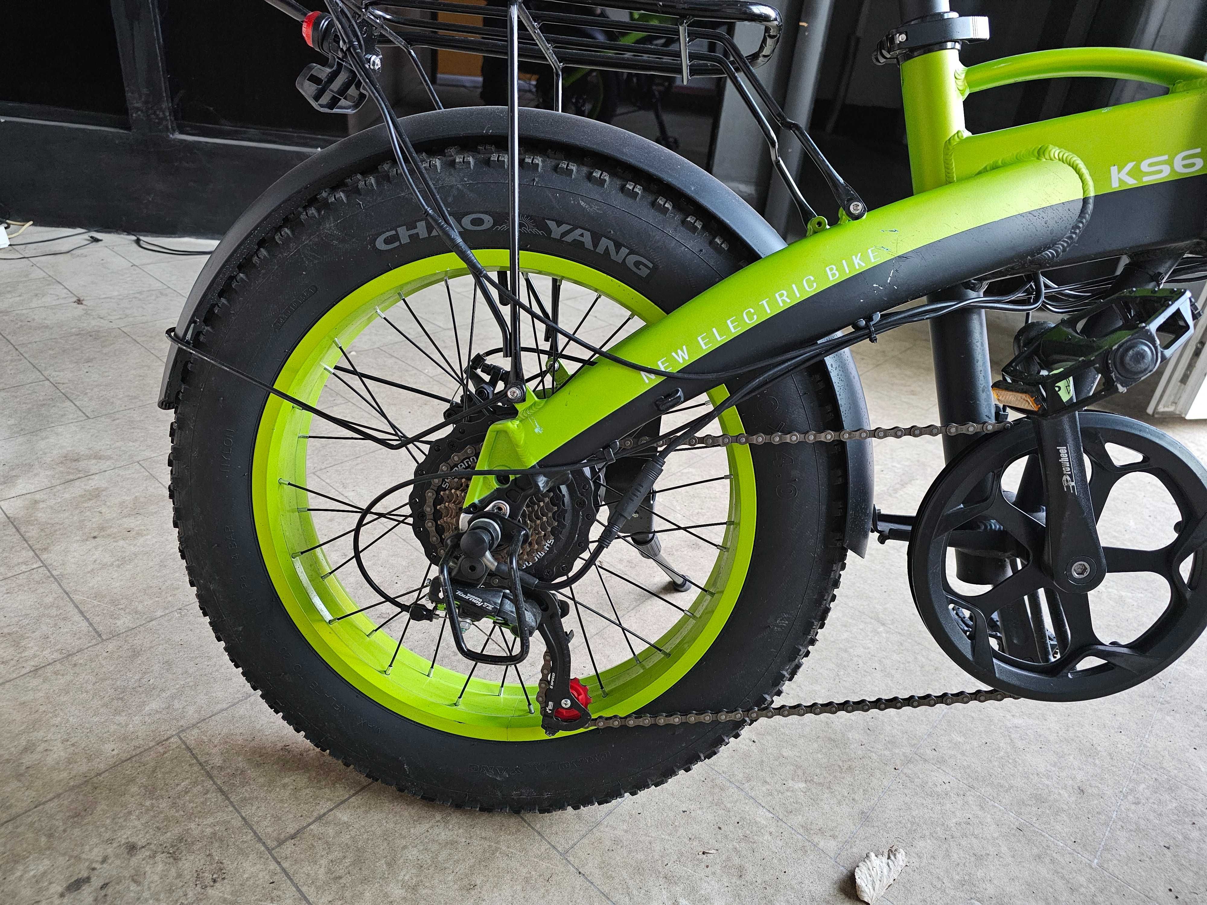 Електрическо колело велосипед Ebike Fat bike