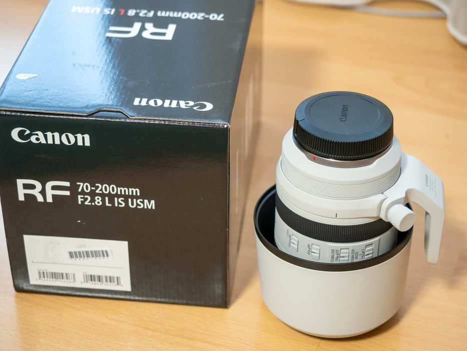 Obiective Canon RF 16mm, 35mm f1.4L, 70-200mm f2.8L, EF 100mm f2.8L