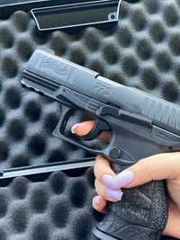 Pistol Airsoft Walther PPQ 22j/Bile CAUCIUC/BlowBack/FullMETAL