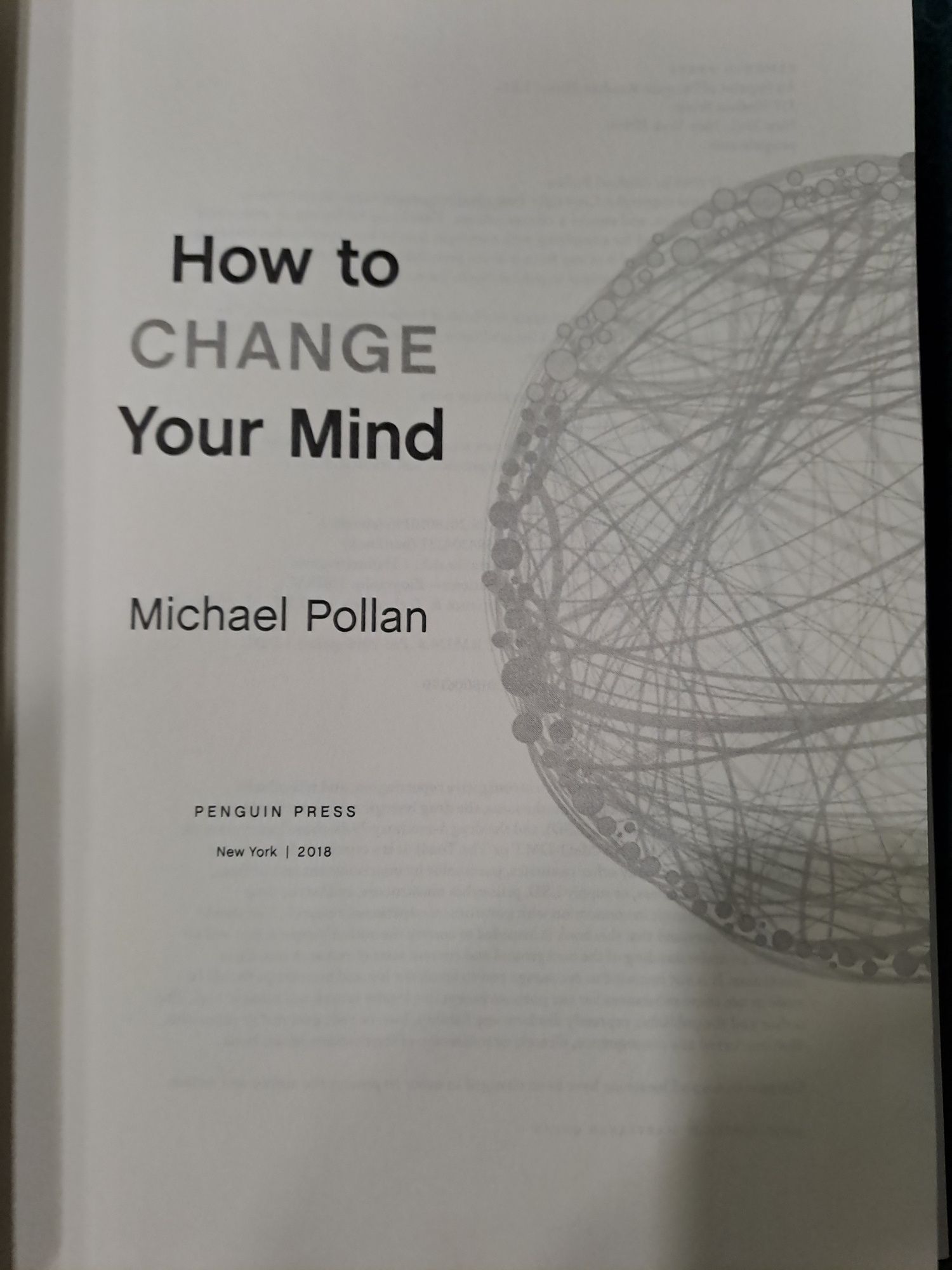 Майкъл Полан " How to change your mind
