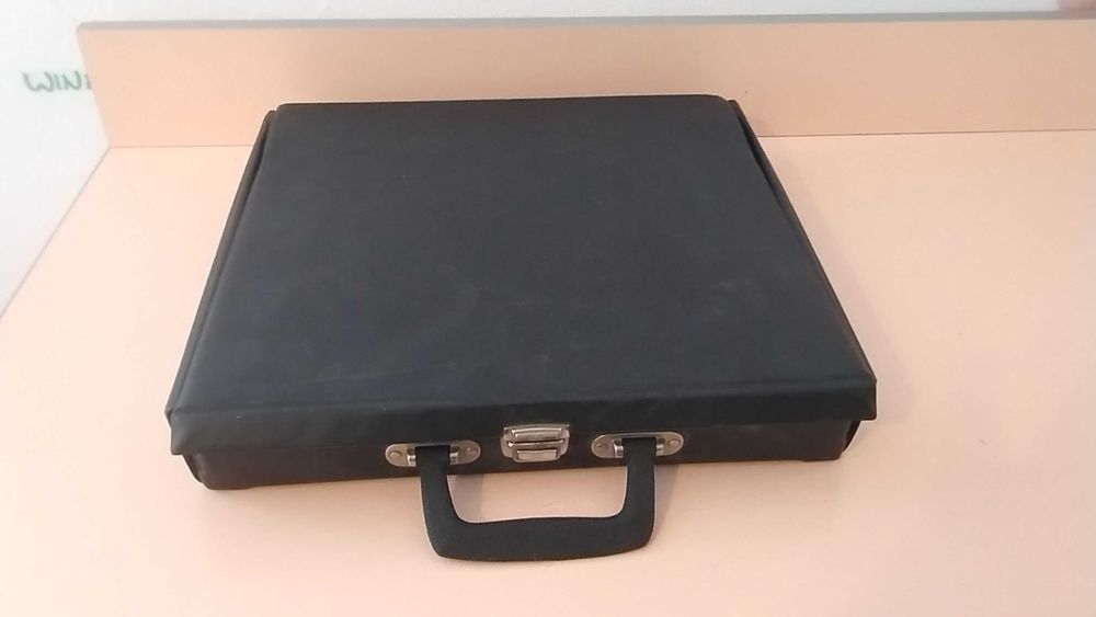 geanta rack pt 17 discuri vinyl