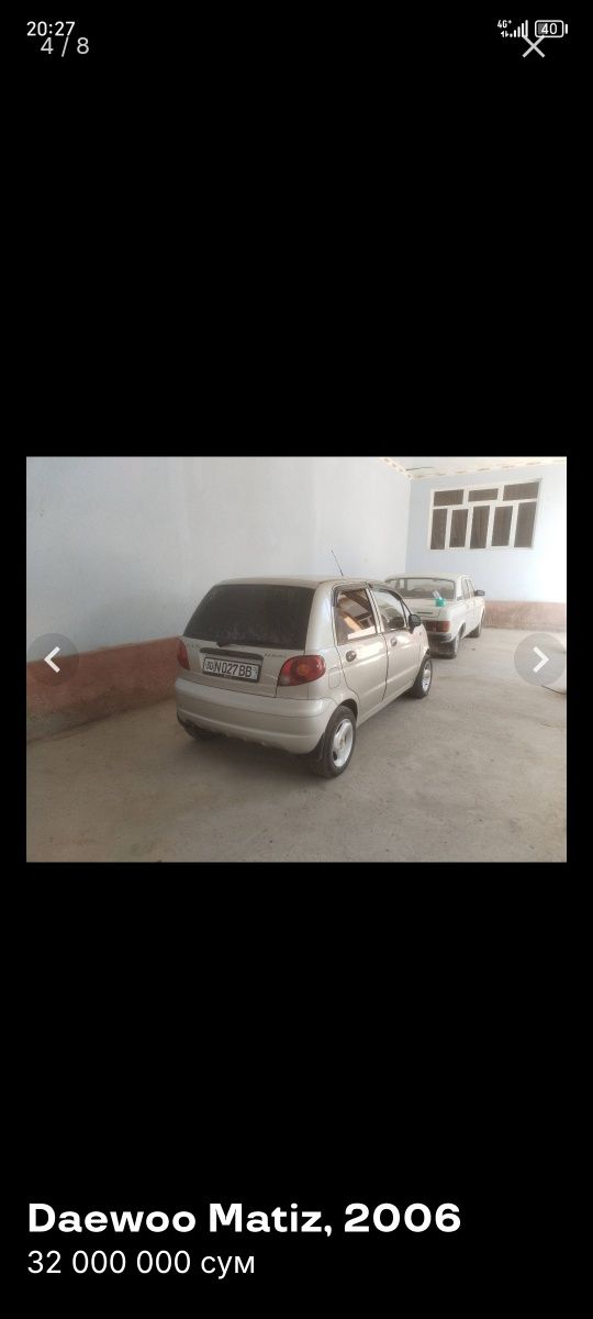 Matiz 2006. Metan gaz