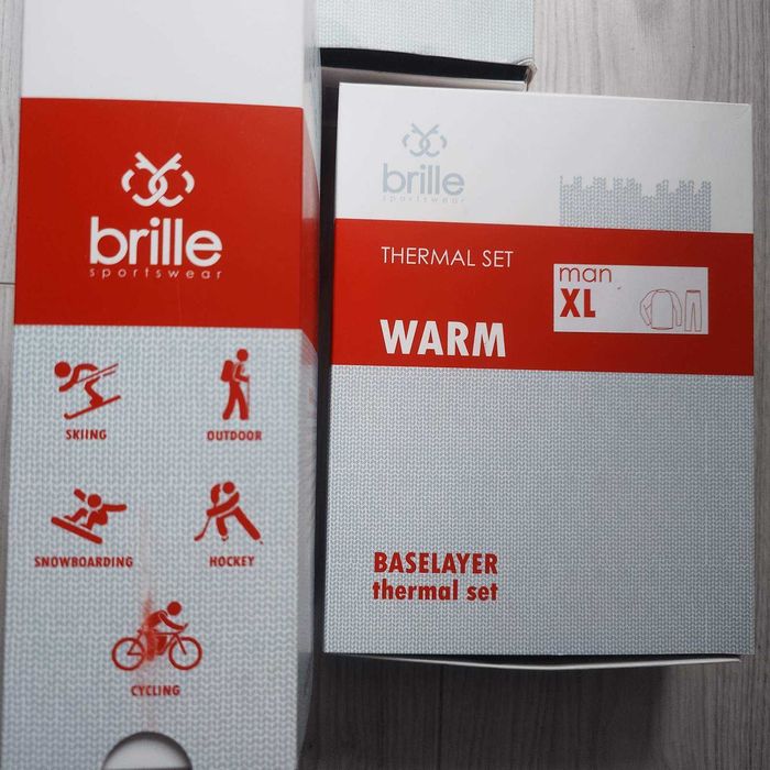 Мъжко термобельо BRILLE WARM