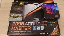 Pachet: Gigabyte AORUS Master Z390 + Intel Core i7 9700K + RAM DDR4