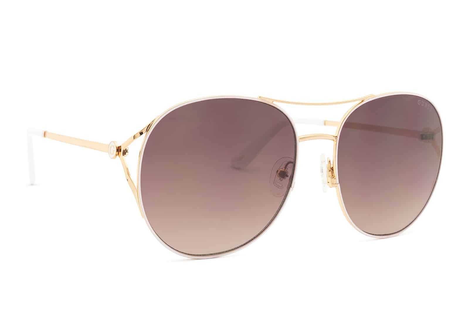 Слънчеви очила GUESS GU 7686 32F White