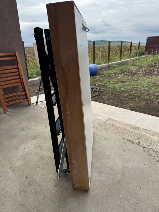 Scară metalică retractabilă pentru pod 70x110 – aproape nouă