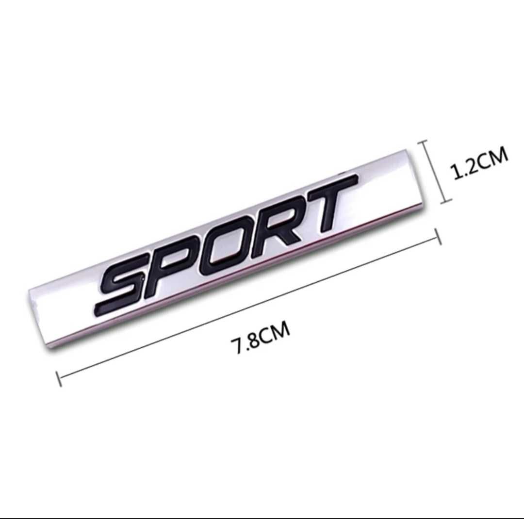 3D метална емблема Sport