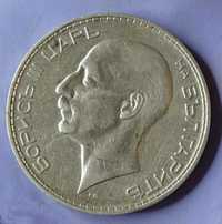 1934 Монета 100 Лева Цар Борис Сребро Сребърна България
