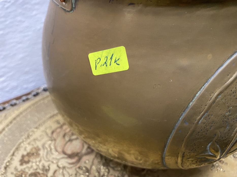 Месингова кашпа 1900 те колекционерска хералдическа украса