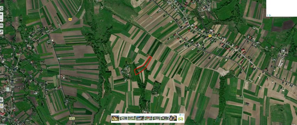 Teren 5200 mp arabil, Dealul Cajvanei, com. Botosana, Jud. Suceava