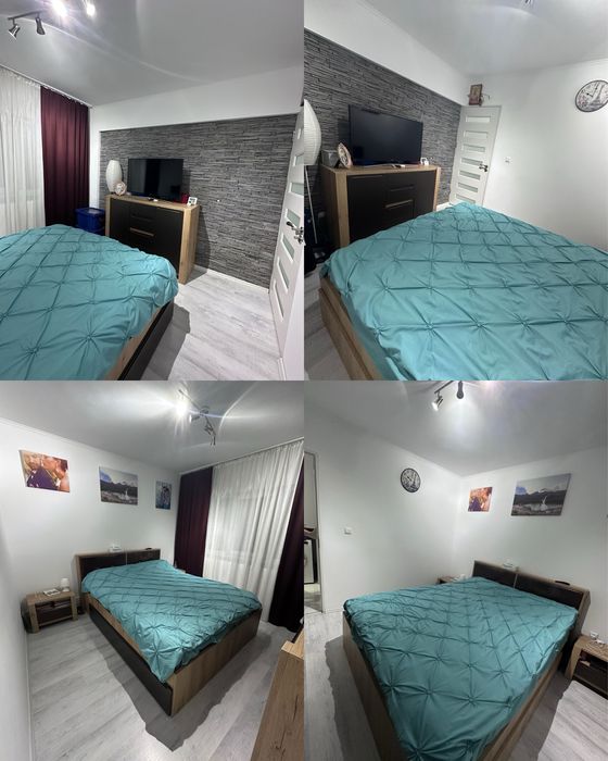 Apartament 2 camere, decomandat, utilat si mobilat, micro 17, Galati