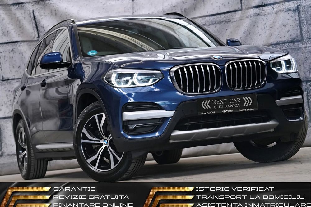 BMW X3 GARANTIE*RATE*LEASING*190Cp*4x4*Automat*X-Line*Piele alba*Camera