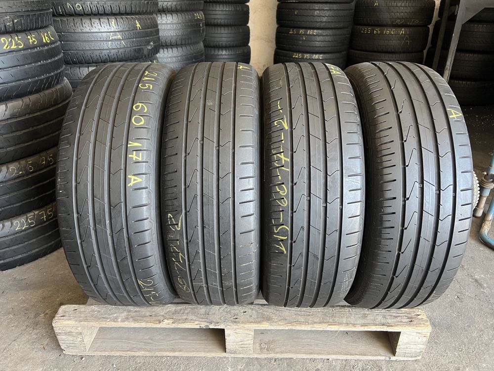 4 anvelope de vara 215/60/17 Hankook!