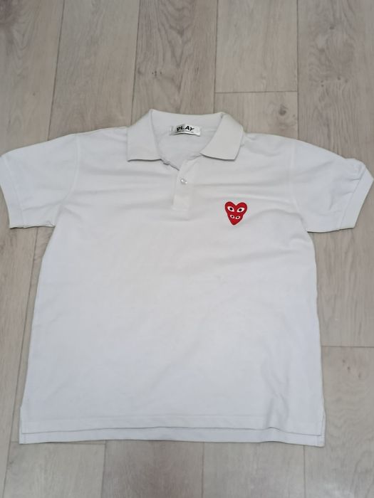 polo comme des garcons play/поло комм дес гарсон плей