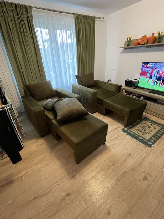 Vand fotolii extensibile kaki