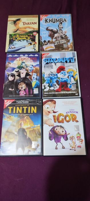 Lot DVD Animatii (dublat in romana)