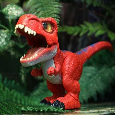 Figurina Tiranozaur interactiv Dinos Unleashed seria Walking & Talking