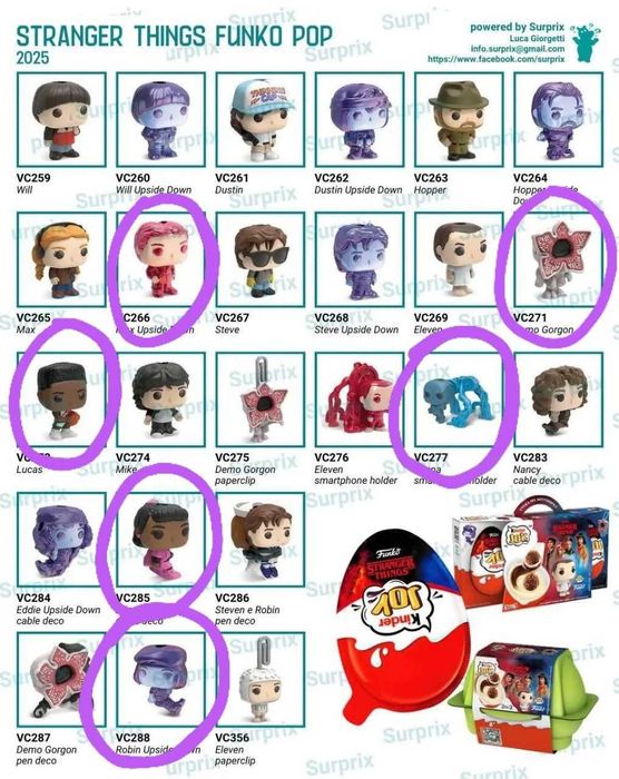 Kinder joy Stranger Things