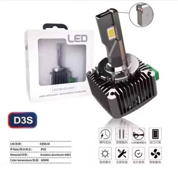 LED крушка за фабричен ксенон D3S 12V за директен монтаж