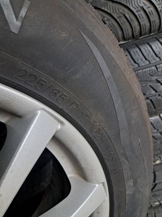 Set 4 anvelope iarnă cu jante Aliaj R17 Mazda