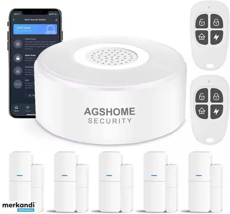 Автономна WiFi алармена система AGSHOME