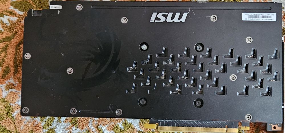 Placa video MSI GeForce GTX 1060 GAMING X 6GB GDDR5 192-bit