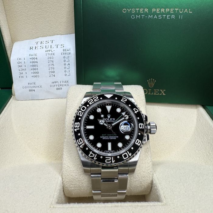Rolex GMT-Master II 40mm 11500 EURO | PE STOC | 116710LN |  2017