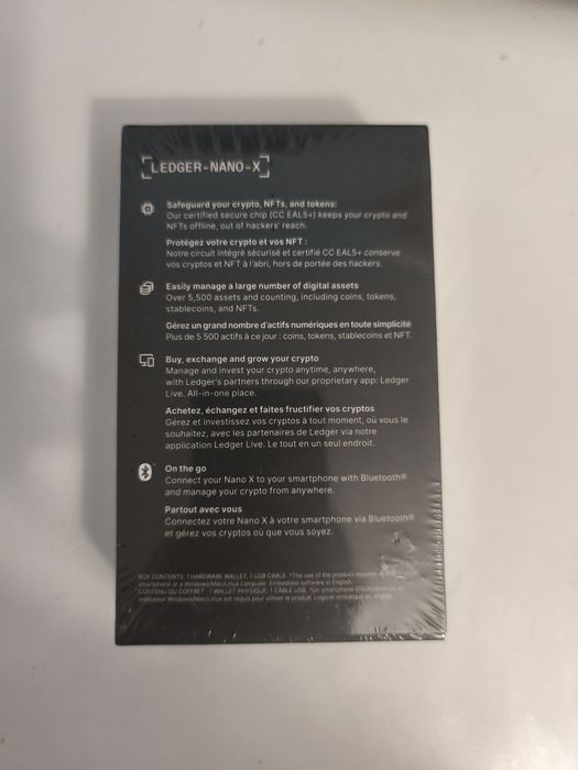 Vând Ledger Nano X (Crypto Cold Wallet)