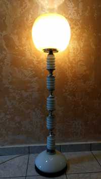 Лампион за хол мрамор,месинг и декоративно стъкло