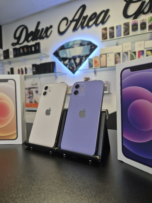 Iphone 12 / White/Purple / 64/128 GB / DeluxGSM