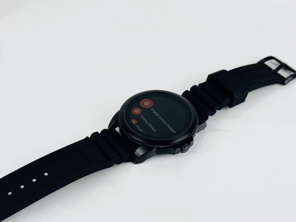 Смартчасовник Fossil Gen 5E Black Silicone Отличен Гаранция!