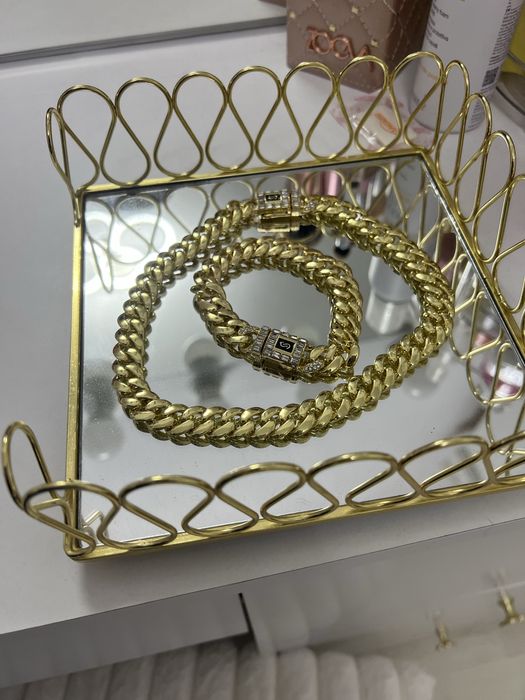 Colier + bratara CUBANEZ/NOI