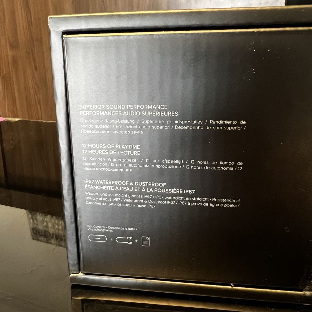 Harman Kardon Luna, 2.0, 40W RMS (25W + 15W), Bluetooth, черна, IP67