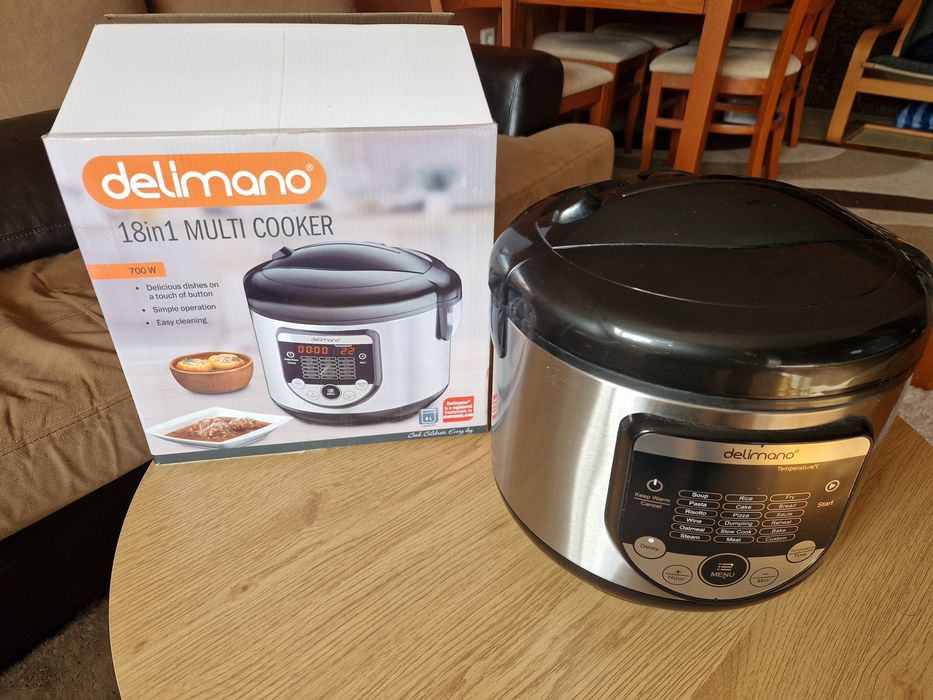 Делимано Мултикукър 18 в 1- чисто нов