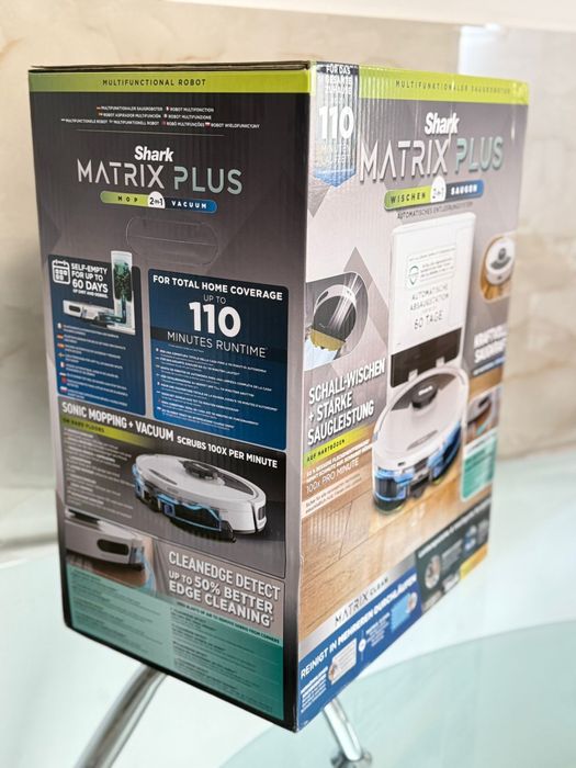 Aspirator robot Shark Matrix Plus 2in1 RV2620WAEUWH, statie AED NOU