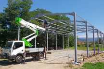 Vand hale si structuri metalice din europrofile la pret de producator