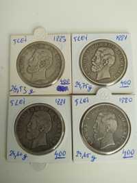 colectie monede argint
