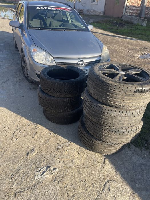 джанти и летни и зимгуми 17цола за wv. pasat. mercedes. shkoda  i audi