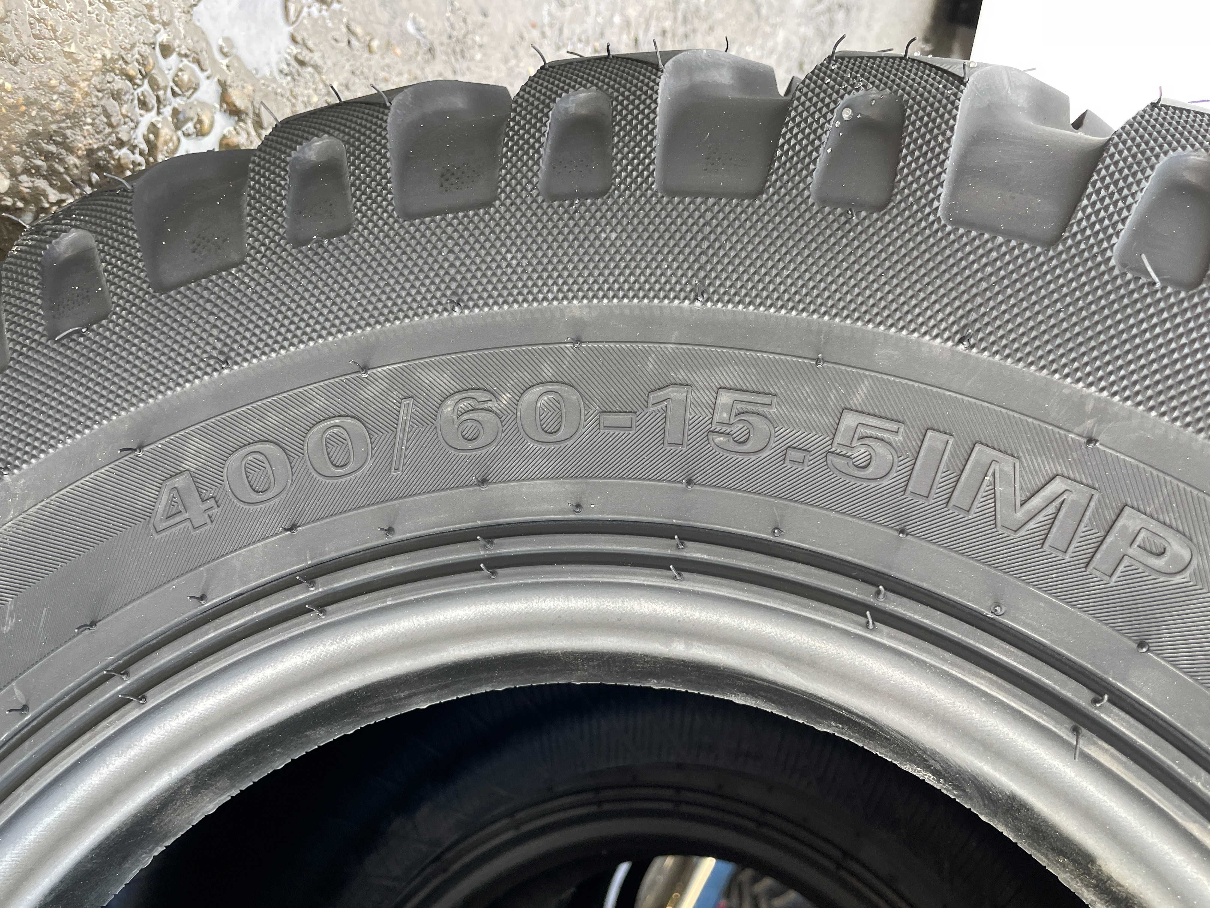 Anvelope noi 400/16-15.5 cu 16 pliuri marca ROADMILE pentru remorca