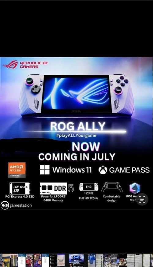 Consola portabila gaming ROG Ally RC71L, 512GB, alb,sigilat