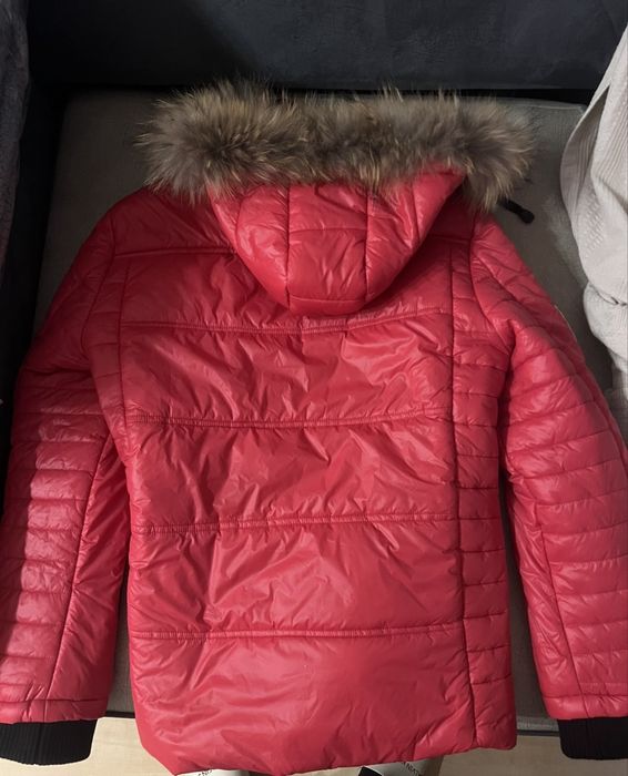 Зимно яке с качулка с яка
