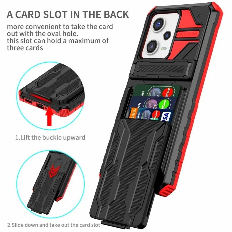 Xiaomi Redmi Note 12 Pro / Note 12 5G/ Poco X5 Pro/CARD HOLDER кейс