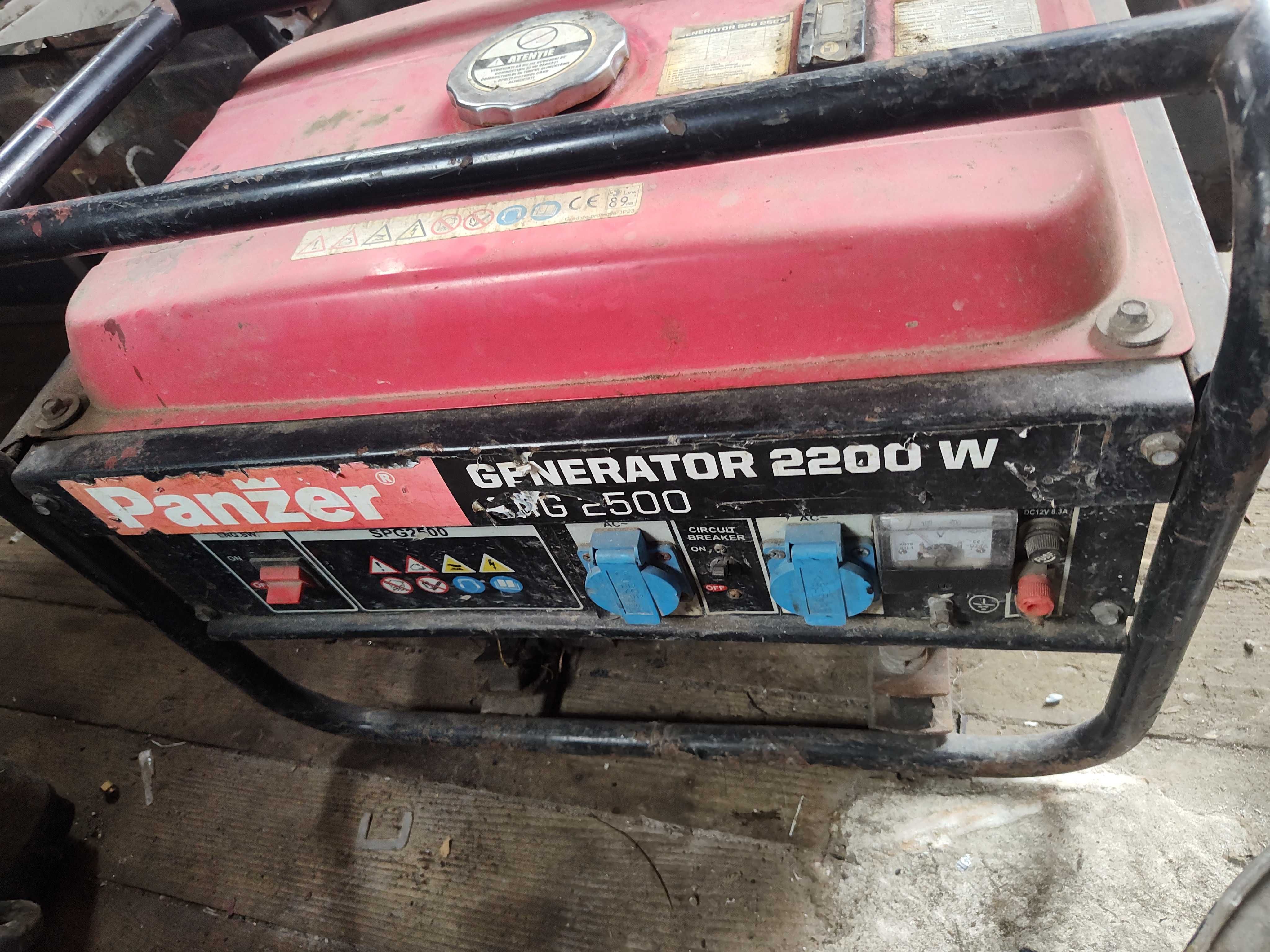 Generator curent pe benzina panzer 2.2 kw