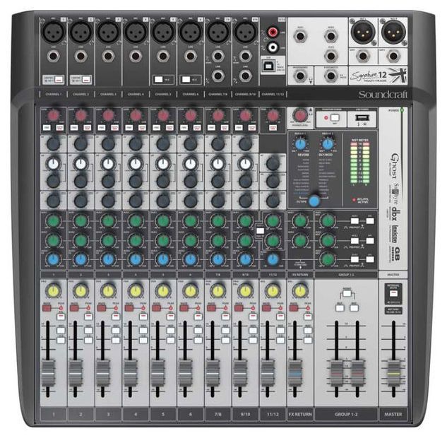 Mixer Audio Soundcraft Signature functionalitate partiala