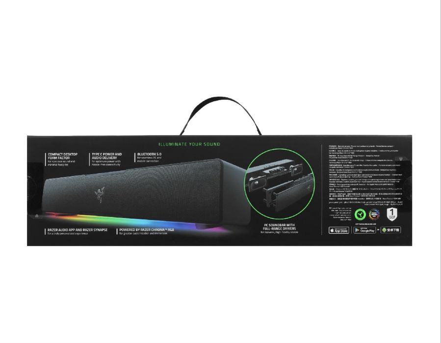 Саундбар Razer leviathan v2 x pc game soundbar