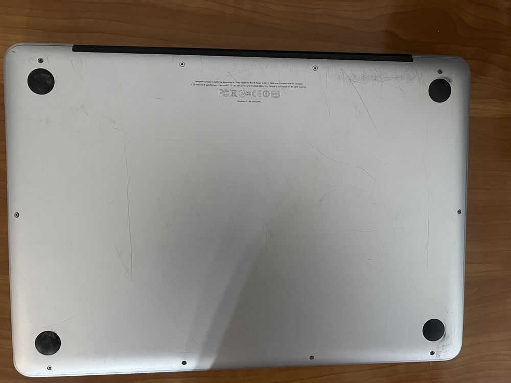 Macbook Pro A1278 -display defect