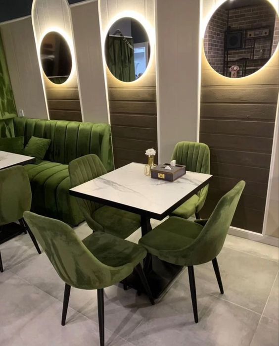 Мебель для кафе, ресторана, столовой, бара, зал ожидания