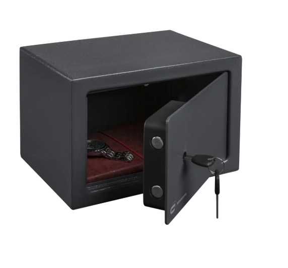 Seifuri Standers 9/10 l cu cheie 28x18x20 cm oțel