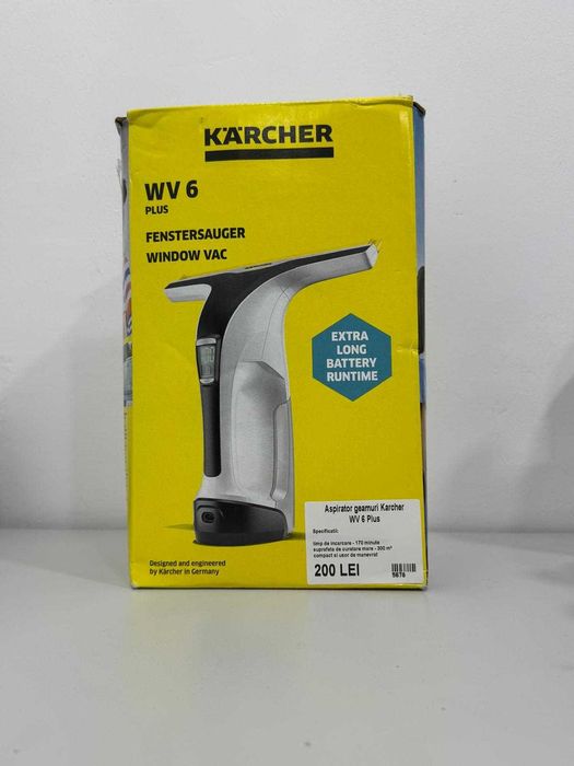 ZAP AMANET MARGEANULUI - Aspirator geamuri Karcher WV 6 Plus #5678