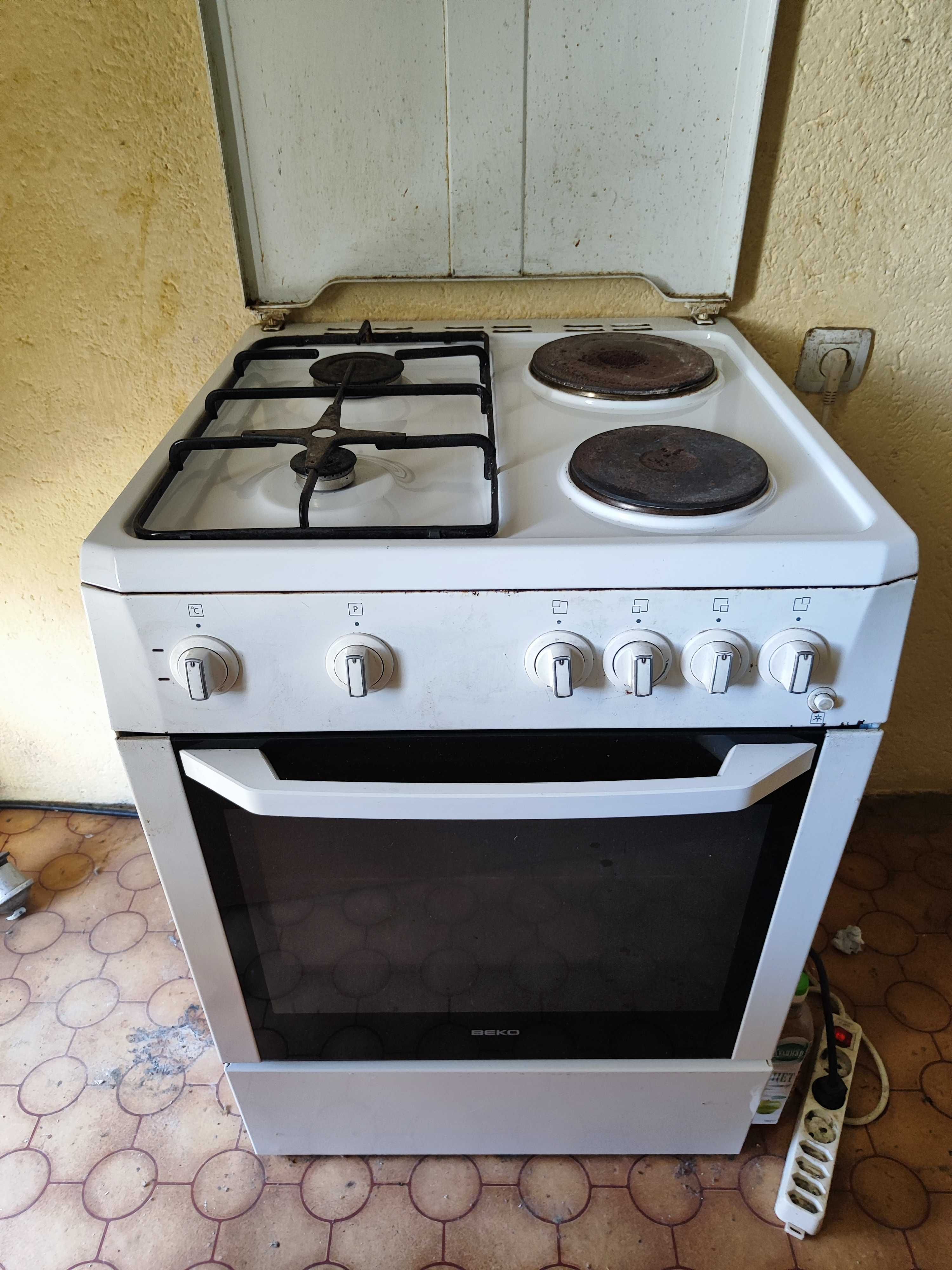 Готварска печка Beko газ/ток